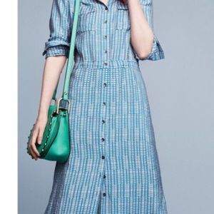 Maeve Jemima drawstring shirtdress